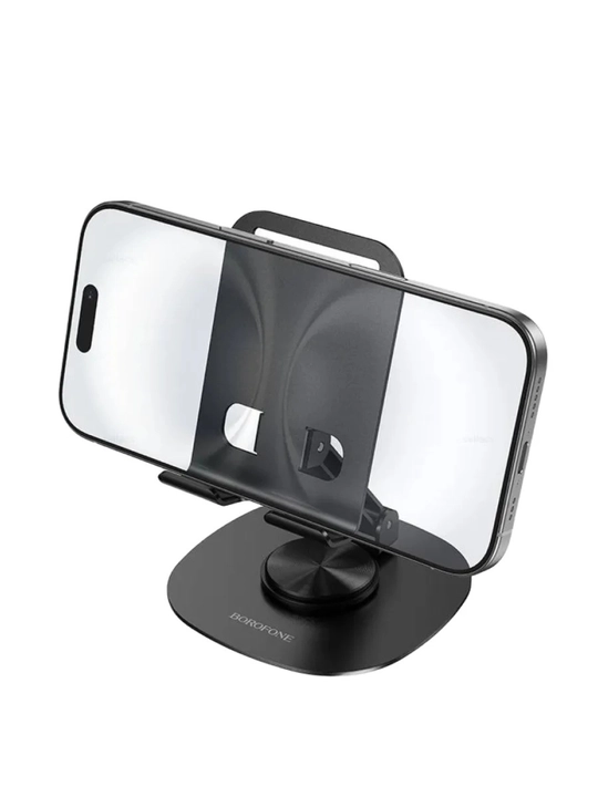 Telefon va planshet uchun metall podstavka, 360° buriladigan tutqich / ushlagich