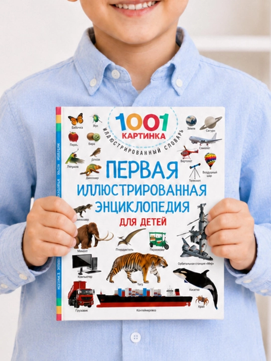 Birinchi ensiklopediya bolalar uchun - rasmlari bilan - 