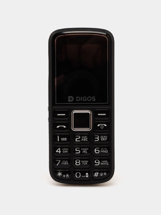 Knopkali telefon Digos 101, 1000mAh batareyka, 1.77" Screen, 2talik SIM karta, Type-C