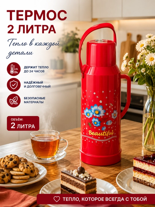 Термос 2л - 