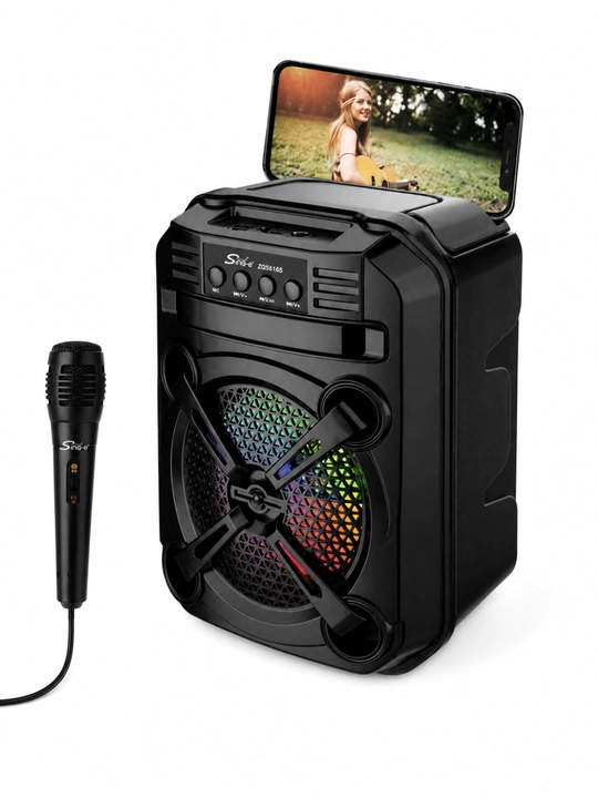 Simsiz Bluetooth karnay,musiqa uchun, kuchliUSB, AUX va TF kartalarini qo‘llab-quvvatlash