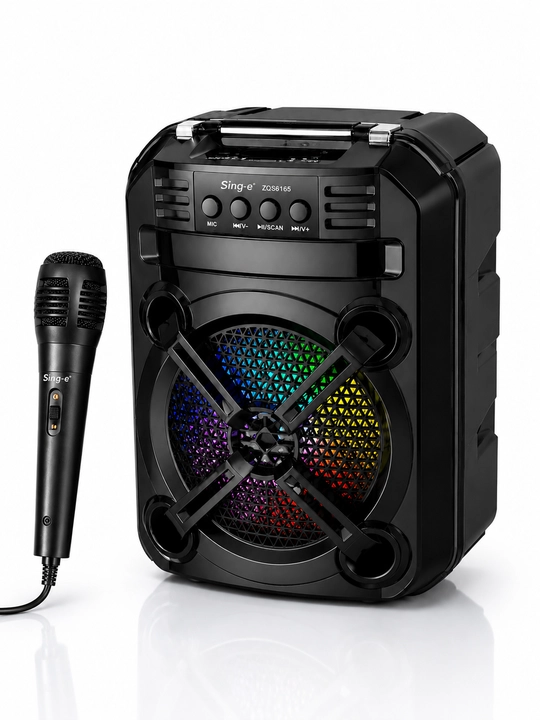Simsiz Bluetooth karnay,musiqa uchun, kuchliUSB, AUX va TF kartalarini qo‘llab-quvvatlash