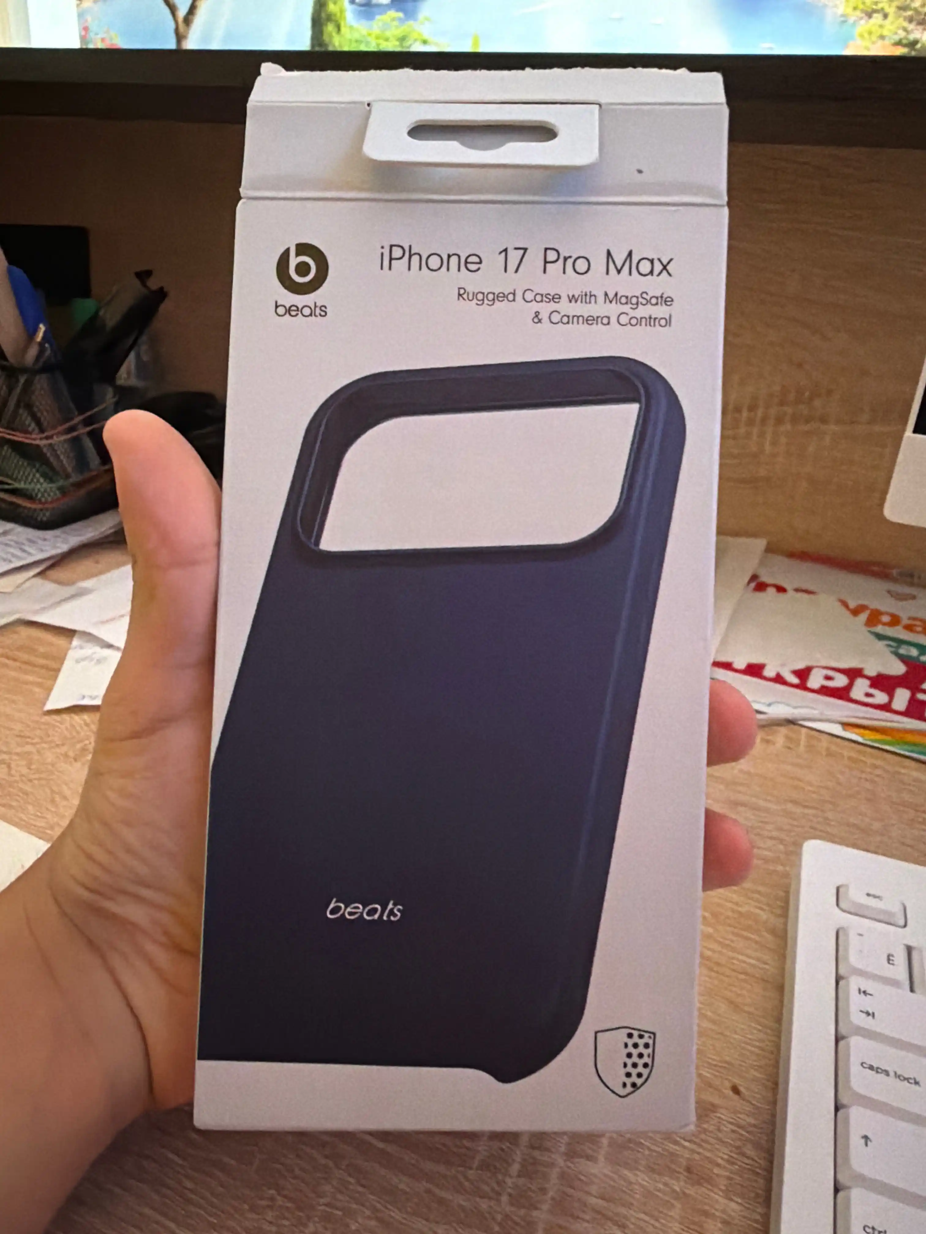 IPhone 17 Pro va 17 Pro Max uchun Beats chexol, MagSafe, Camera Control