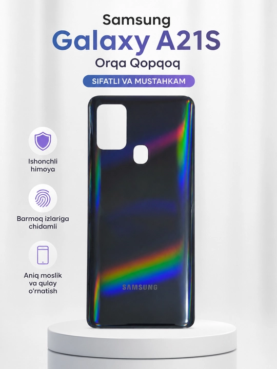Samsung Galaxy A21S orqa qopqog'i (korpus), sifatli almashtirish qismi - 