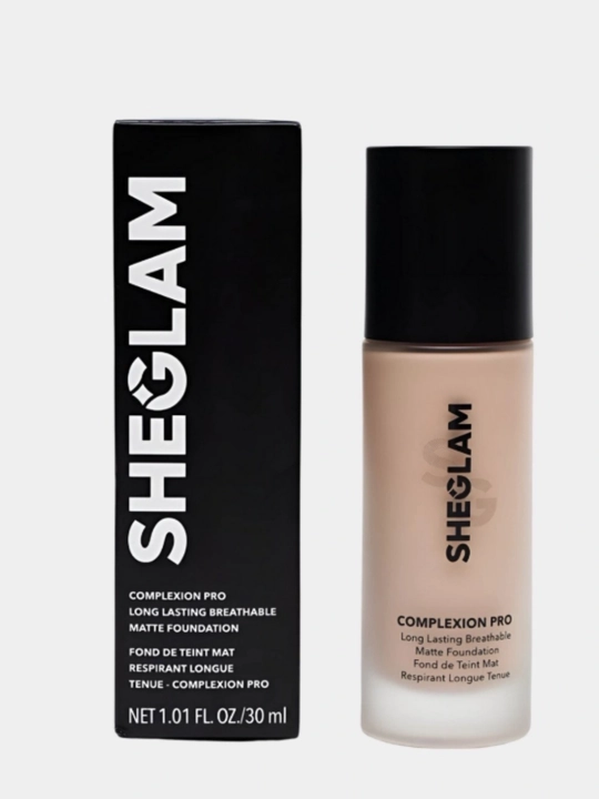 SHEGLAM Skinfinite tonal krem, yuz uchun namlantiruvchi foundation, yengil tekstura