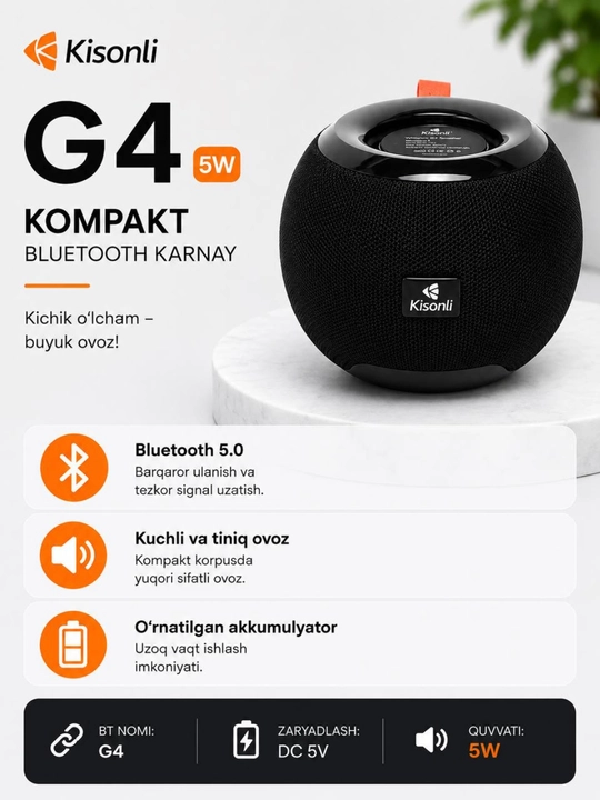 Портативная Bluetooth-колонка  LP-1S,Q2,SC-17,G4,LED-903,LED-901,LED-908,LED-907 LED900 - 