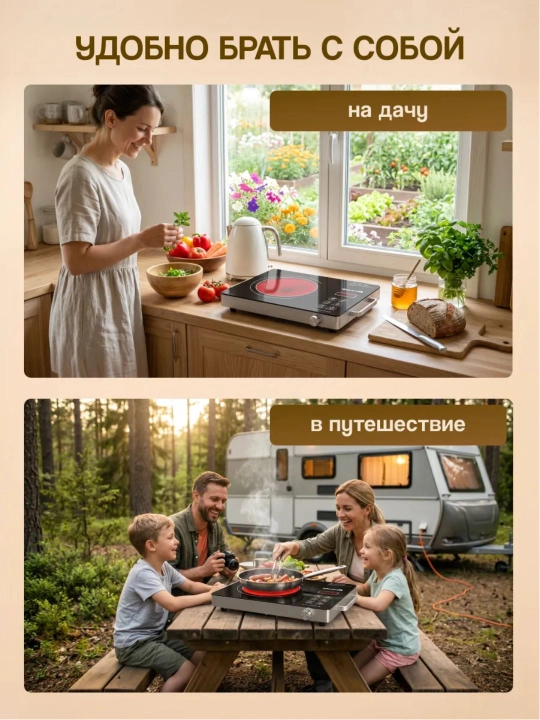 Stol usti plitasi, elektr Starlux indiuksion Xitoy
