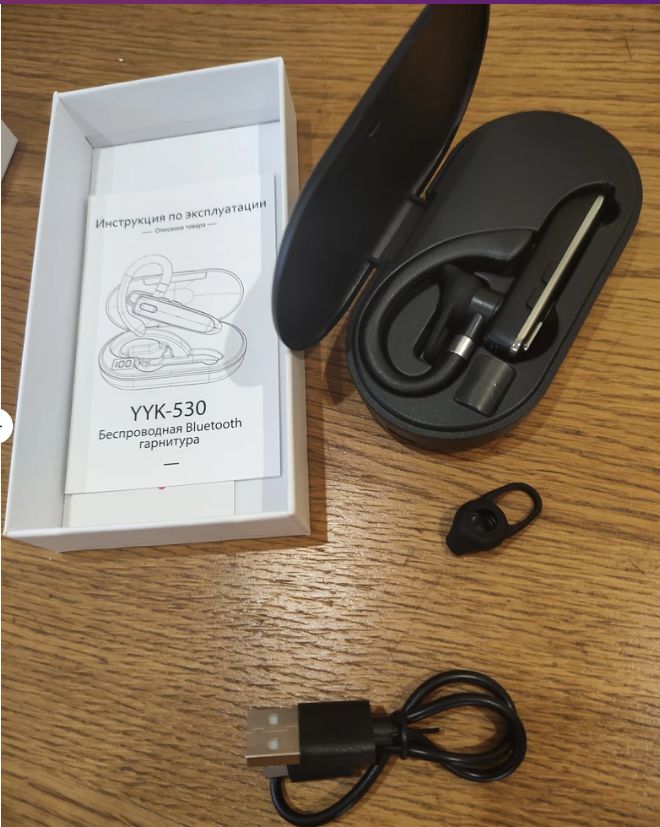 Bluetooth quloqchin, mikrofonli simsiz garnitura, haydovchilar uchun, shovqin pasaytirish