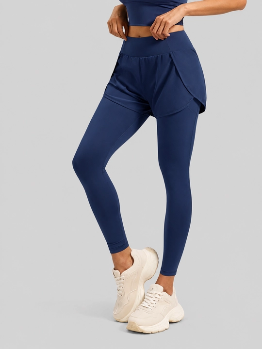Ayollar sport losinasi, yuqori belli leggings, fitness va kundalik kiyim uchun