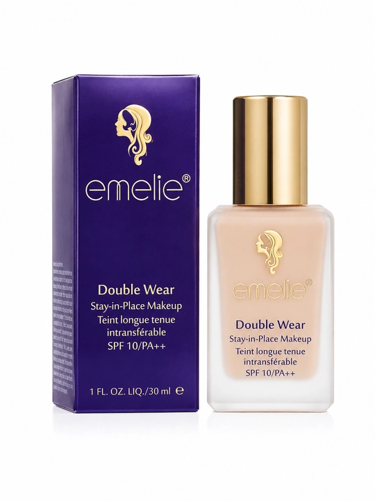 Emelie Double Wear тональный крем SPF10/PA++ 30 мл, стойкий