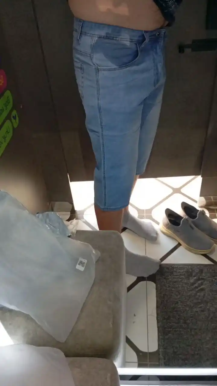 Erkaklar jinsi shortigi, yupqa denim material, Xitoy