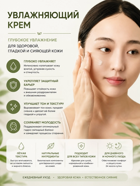 Увлажняющий крем для лица с женьшенем Beauty of Joseon Dynasty Cream, питательный