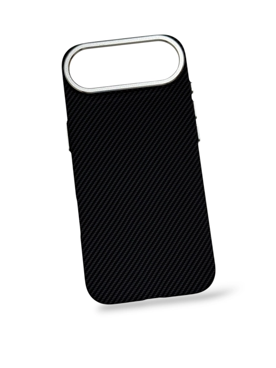 Карбоновый чехол для iPhone, MagSafe iPhone 15, 16 Pro, 16 Pro Max, 17 Pro, 17 Pro Max 17 Air