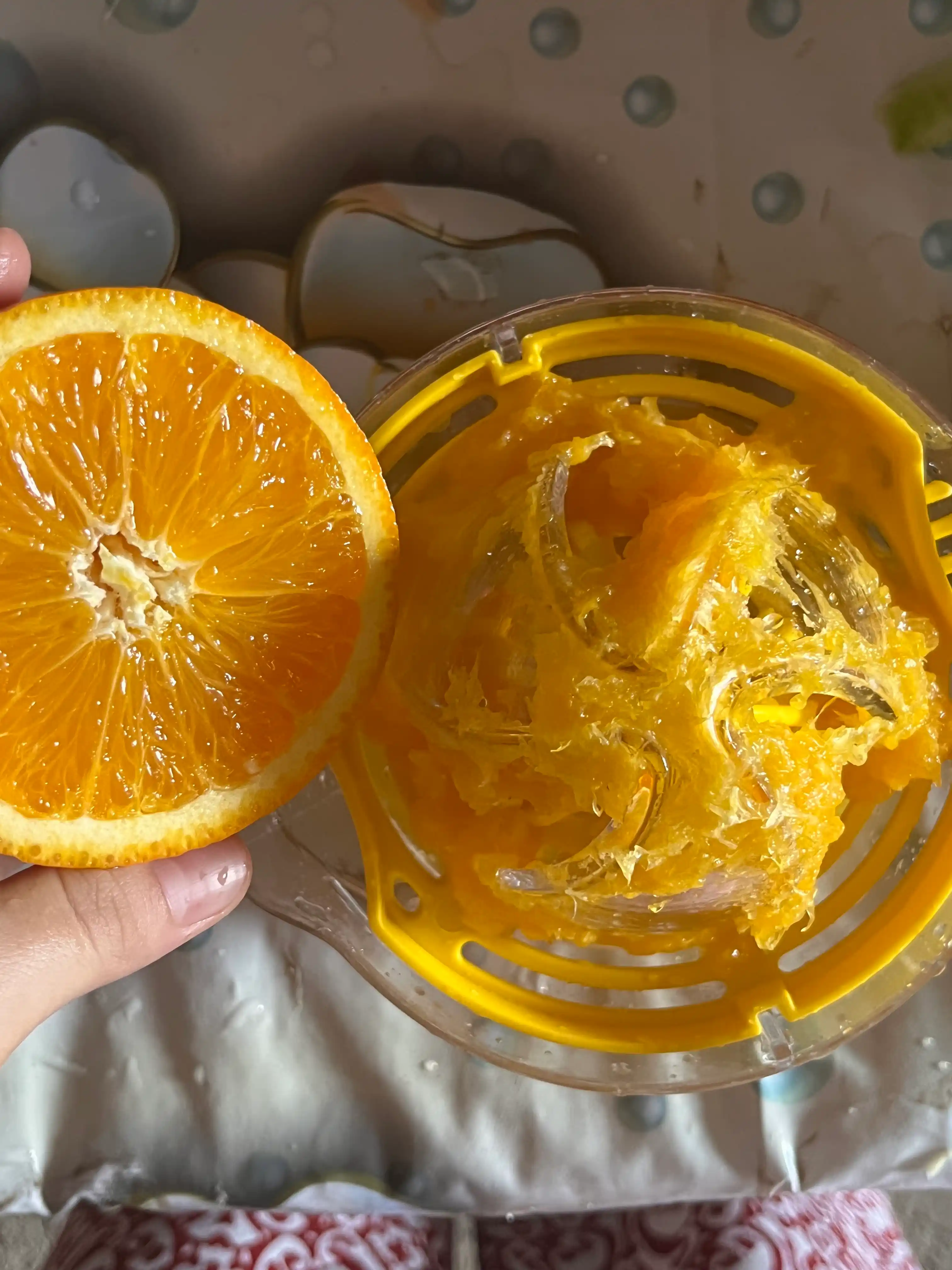 Sitrus sharbat chiqargich, qo‘l sharbat siquvchi, apelsin siqgich, limon siqgich