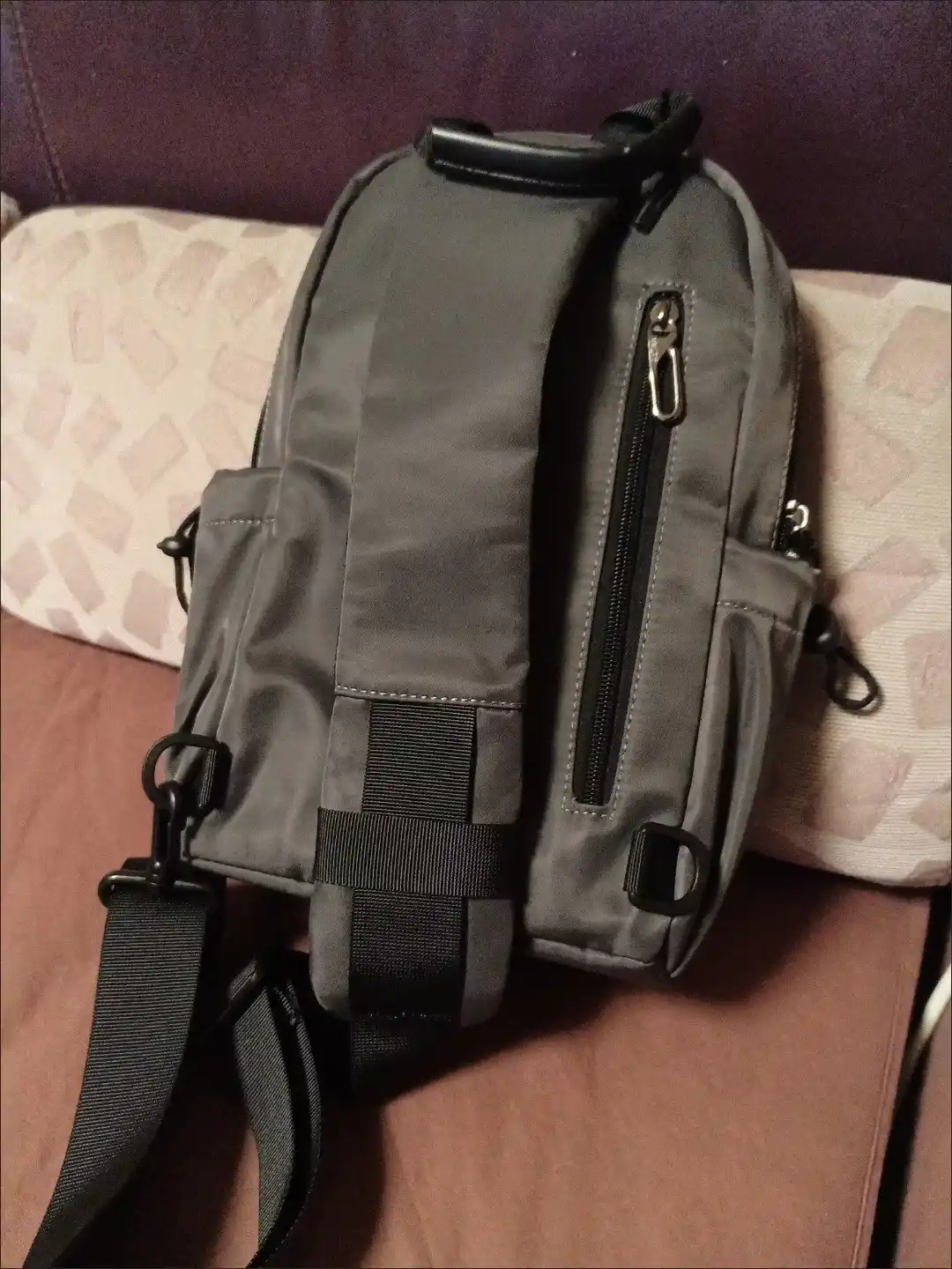 Sumkalar erkaklar uchun sling sumka WEPower 1339 suvga chidamli, ko‘p bo‘limli crossbody