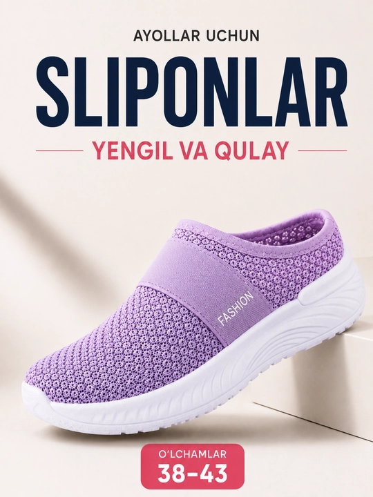Ayollar yozgi sliponlari