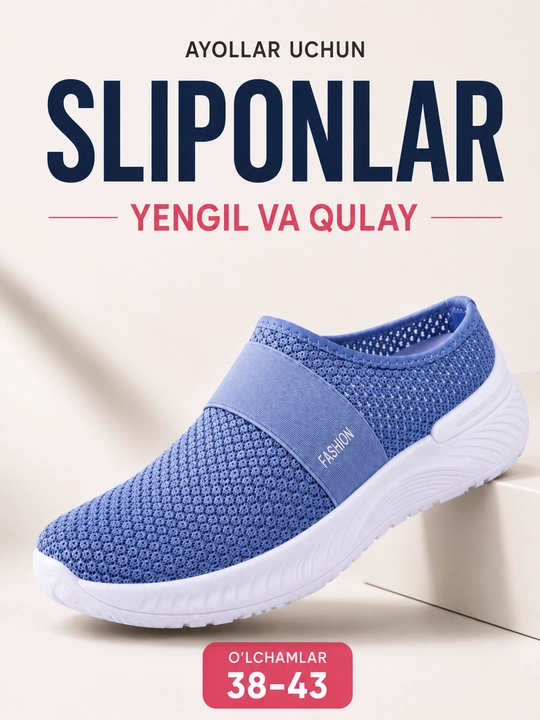 Ayollar yozgi sliponlari