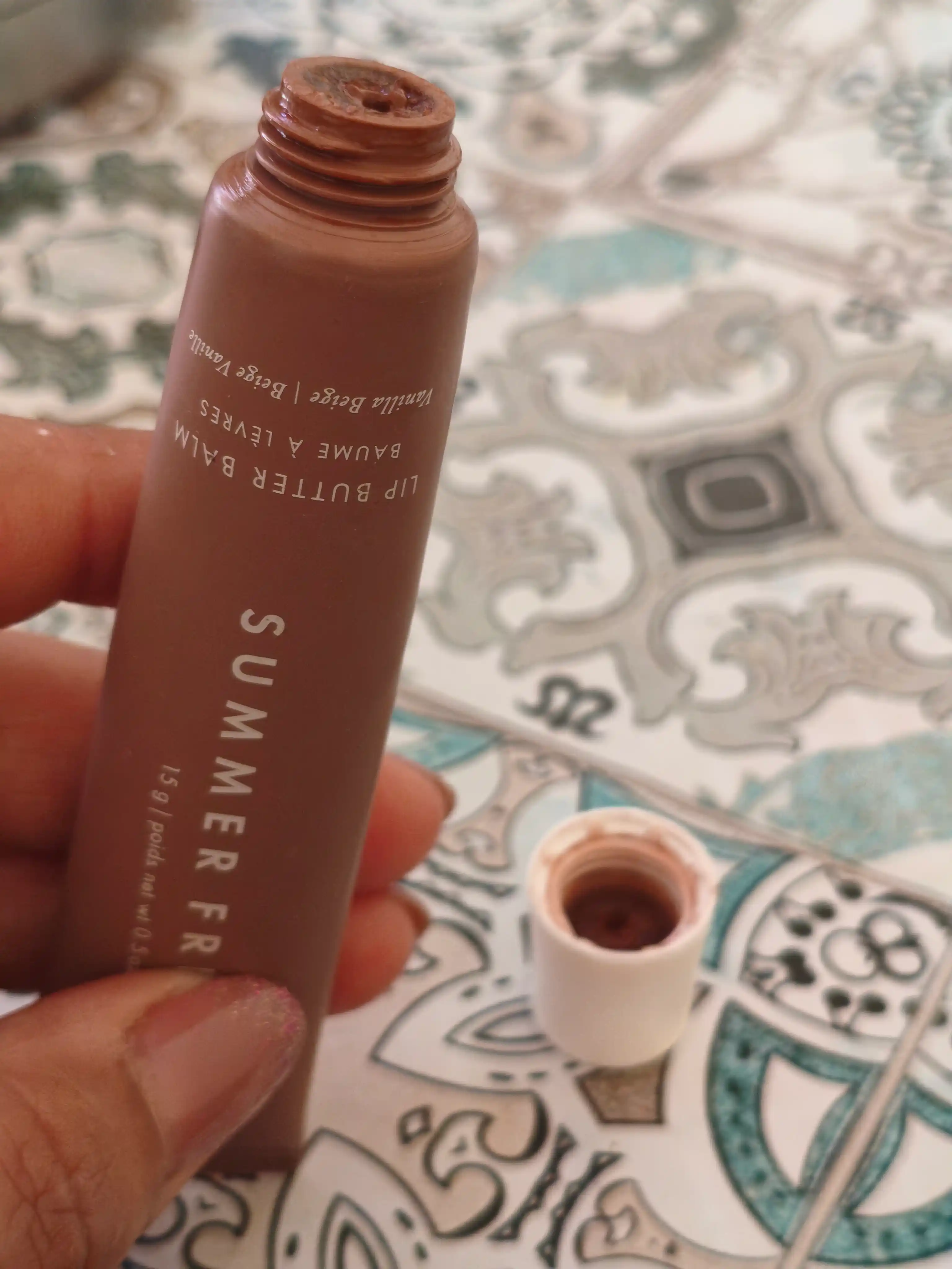 Summer Fridays Lip Butter Balm, увлажняющий и питательный бальзам для губ с блеском