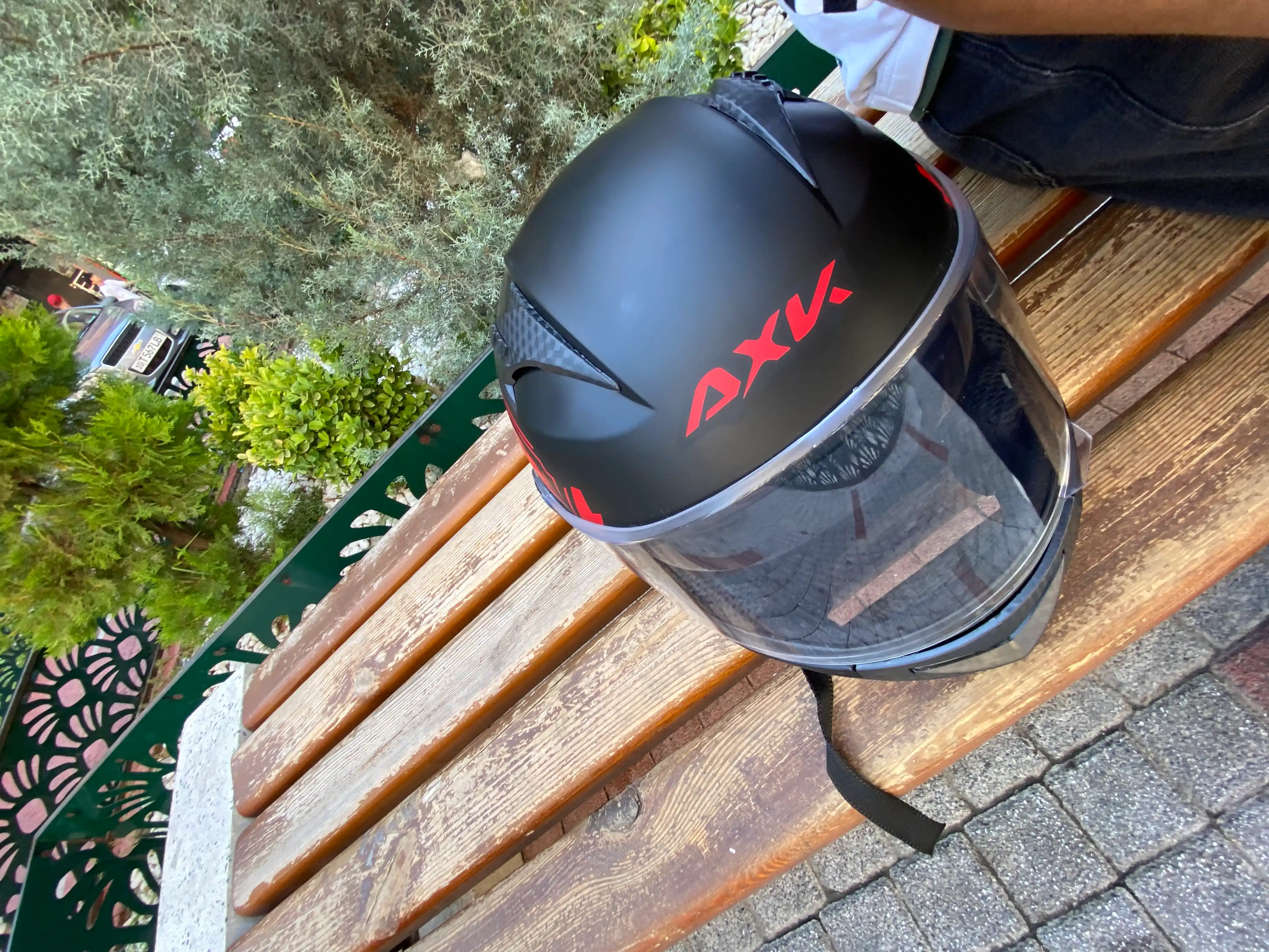 AXK moto shlem, skuter kaska va mototsikl uchun himoya moto kaska Model: 557-903