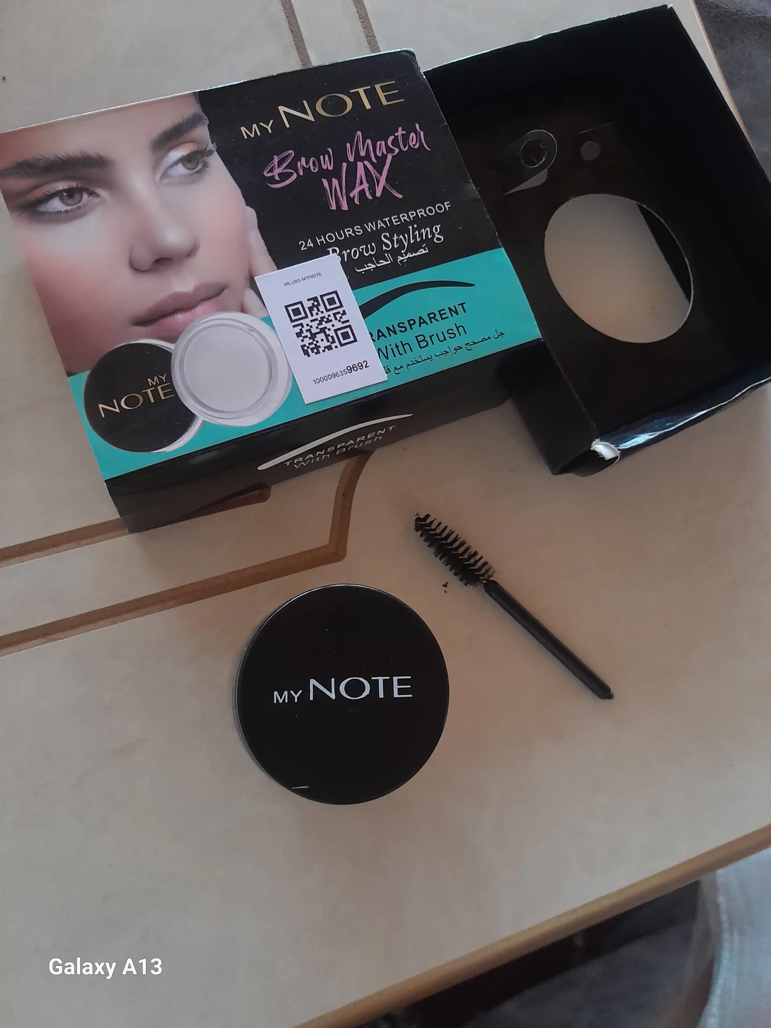 Воск для бровей NOTE My Brow Master Wax – фиксация до 24 часов