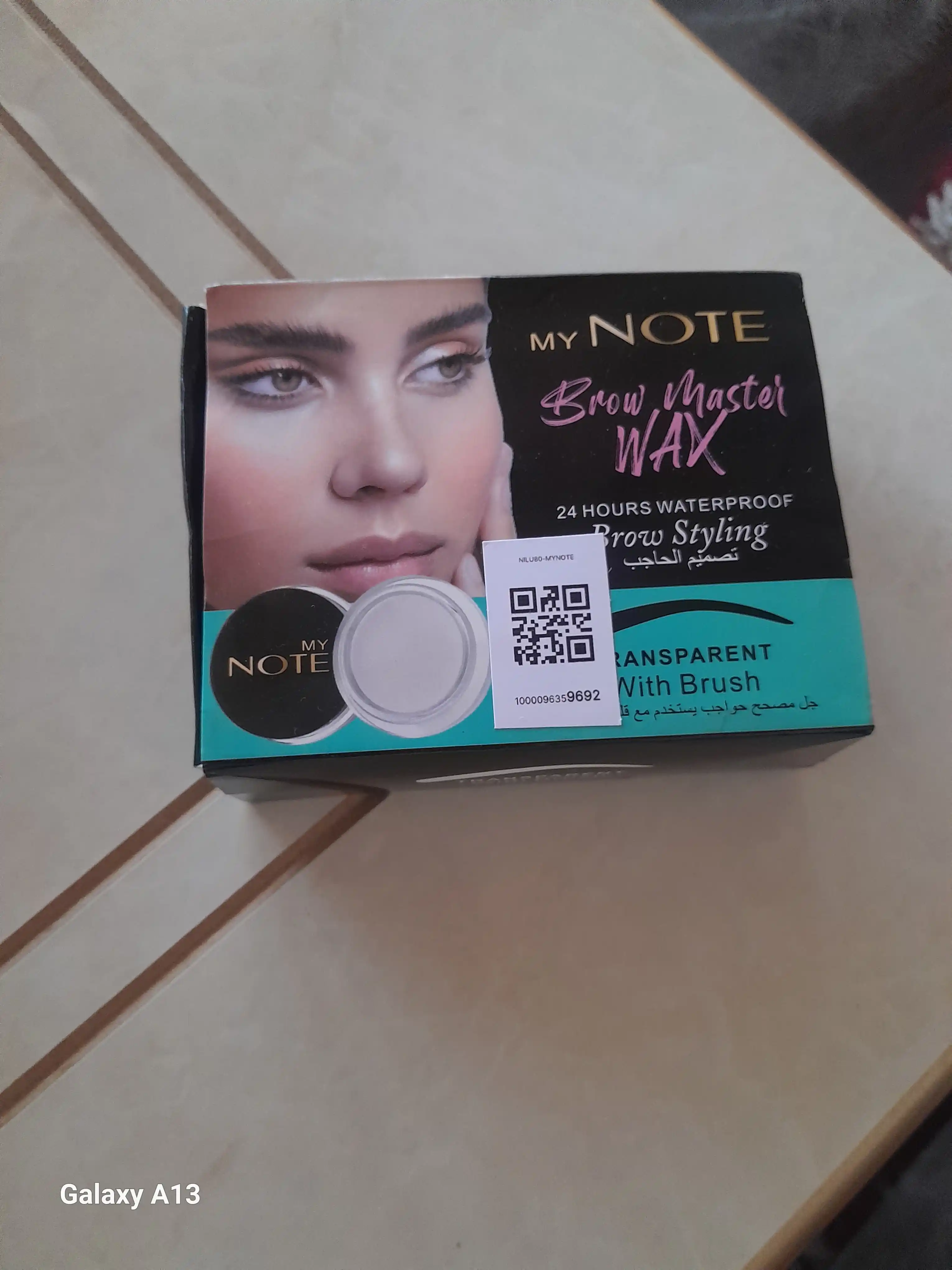 Воск для бровей NOTE My Brow Master Wax – фиксация до 24 часов