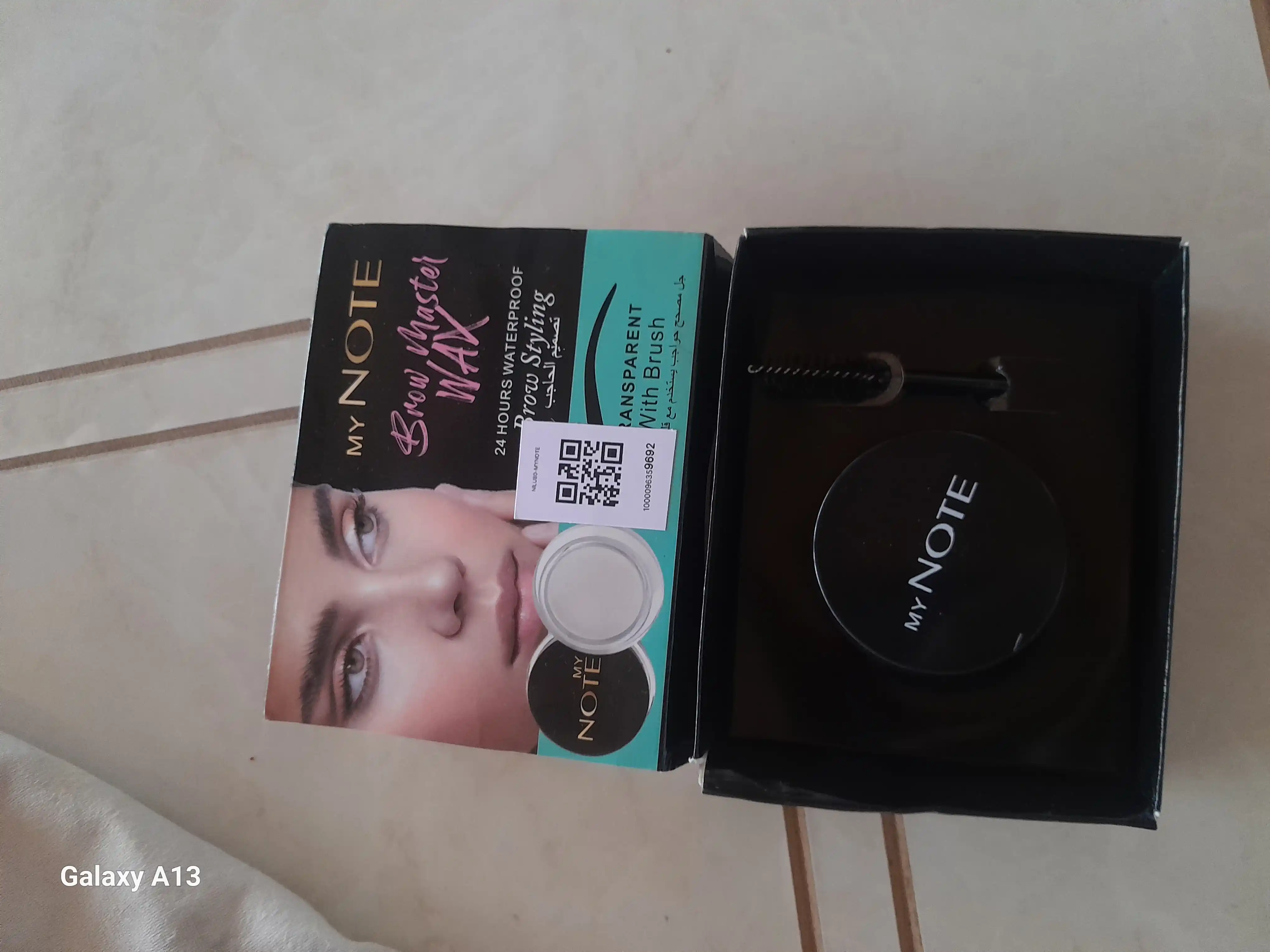 Воск для бровей NOTE My Brow Master Wax – фиксация до 24 часов