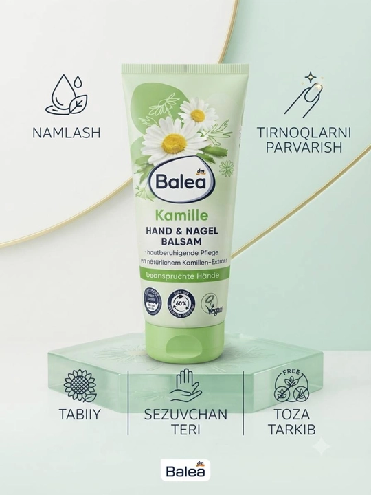 Balea original qo'l kremi to'plami namlovchi va oziqlantiruvchi Hand Cream 100 ml - 