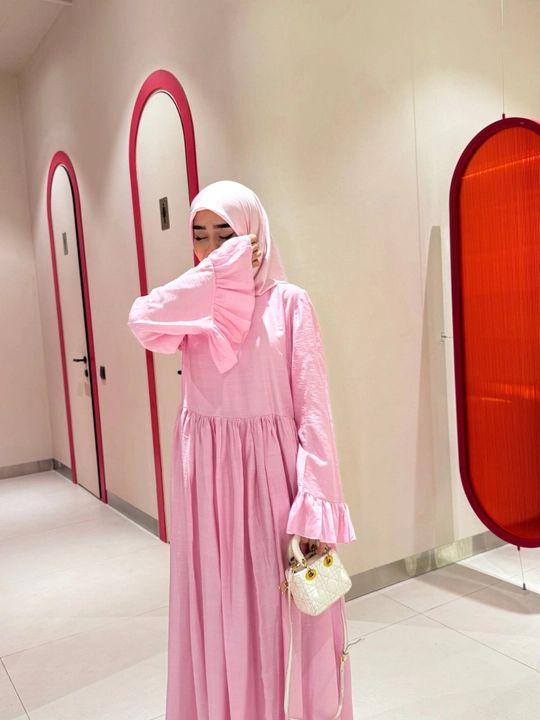 Qizlar va ayollar uchun erkin abaya, ximar va hijob to‘plami (yagona o‘lcham)