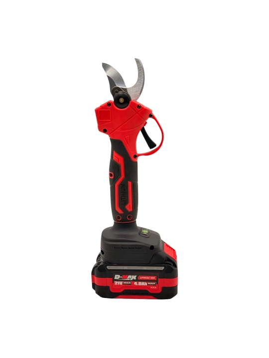 Аккумуляторный садовый набор D-MAX DM-0025/0800 21V (мини-пила 8" и секатор, 2 шт 4.0 Ач)