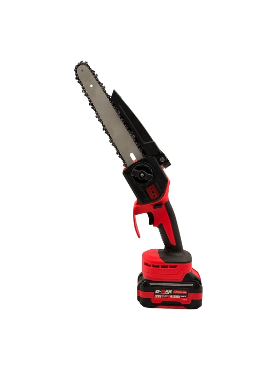Аккумуляторный садовый набор D-MAX DM-0025/0800 21V (мини-пила 8" и секатор, 2 шт 4.0 Ач)