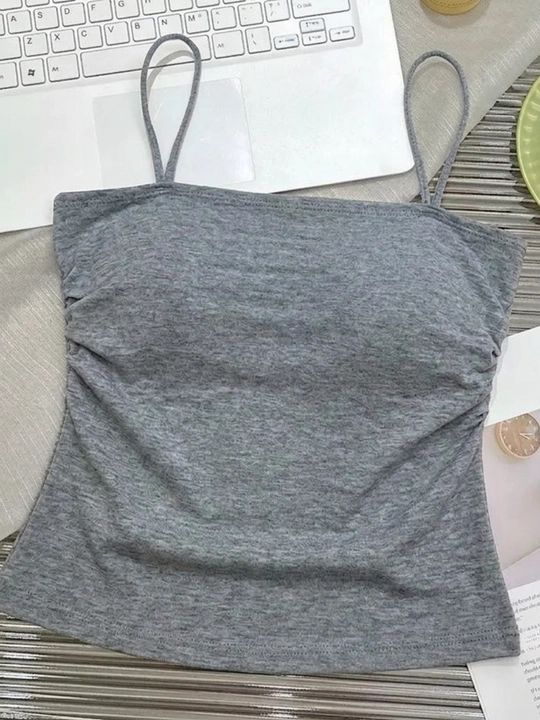 Ayollar uchun mayka top, chashka tikilgan, universal o'lcham, 40-62 kg gacha
