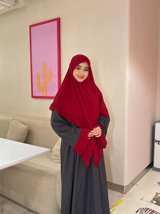 Hijobli qizlar ayollar uchun abaya himara hijob koylak+ro'mol namaznik oversayz razmir