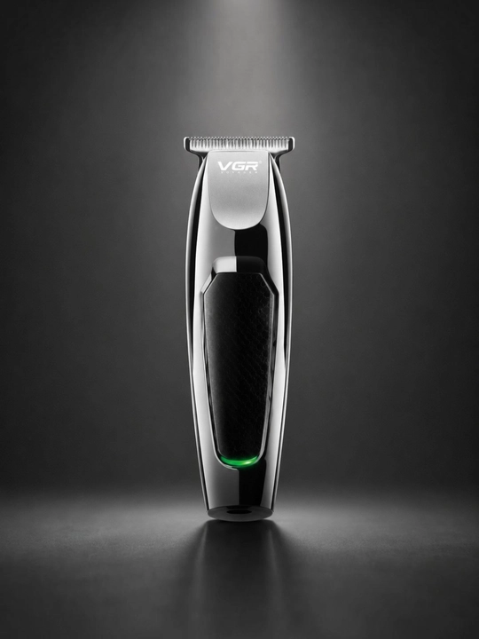 VGR V-030 zanglamaydigan po'latdan yasalgan pichoqlarga ega professional simsiz trimmer