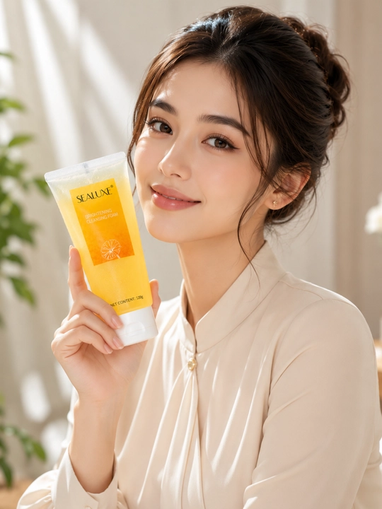Очищающий крем для лица deep cleansing глубокое очищение, увлажнение, отбеливание, уход кожи
