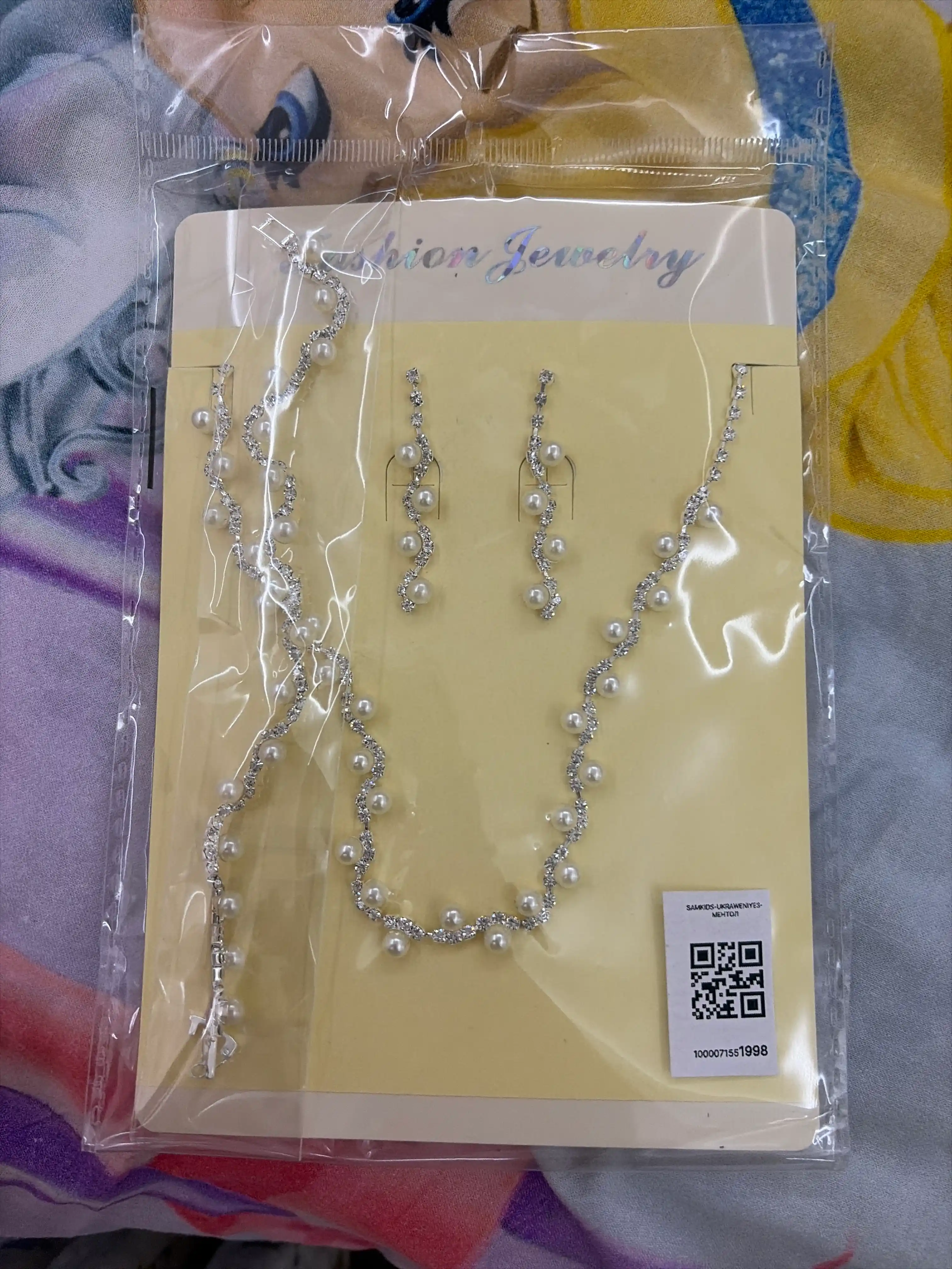 Marjon/choker taqinchoqlari to‘plami, bilaguzuk va ziraklar, to‘y, kundalik to‘plam
