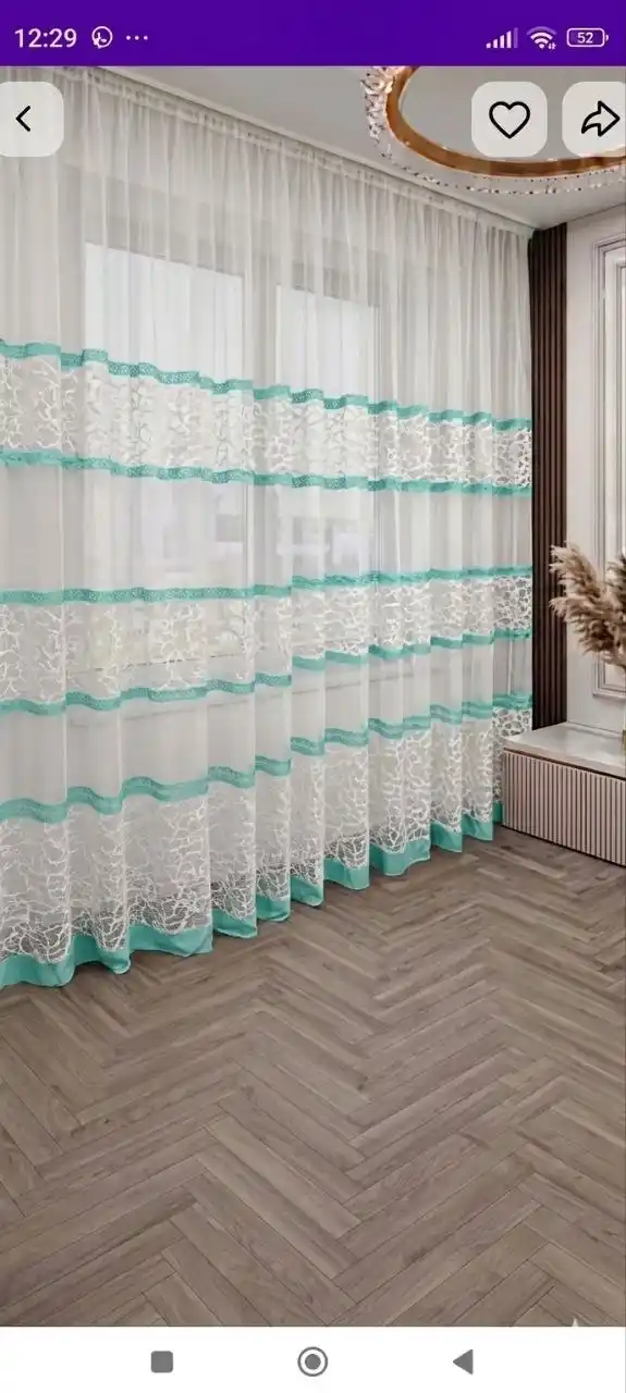 Тюль для спальни, гостиной, зала, кухни и других комнат