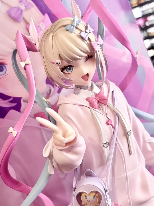 Maftunkor Chou Tenshi Anime Figurkasi – Premium Kolleksion Bezak - 