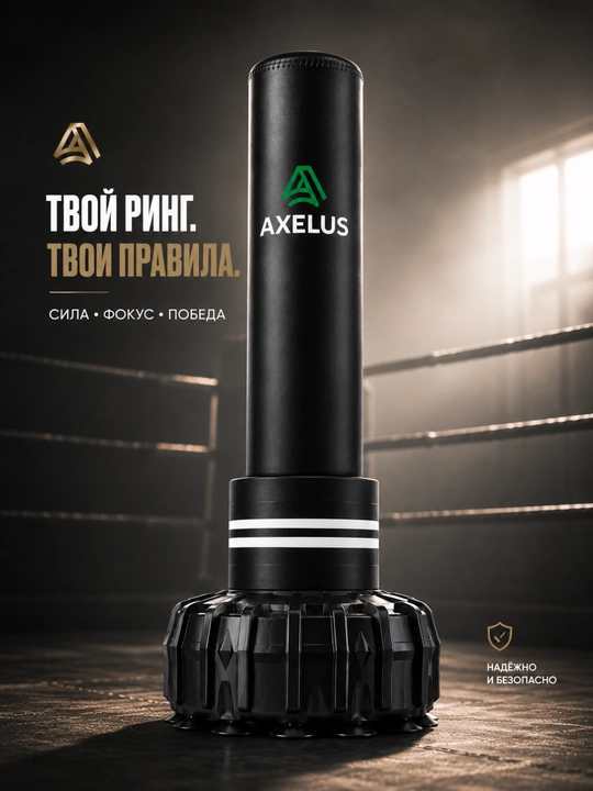 Напольная боксерская груша AXELUS с вакуумными присосками