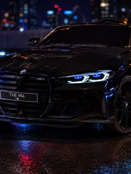 BMW M4 Bolalar Elektromobili (24V, Yumshoq O'rindiqli)