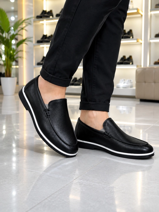 Loferlar, 100% tabiiy charm , loro piana, mokasinlar - 