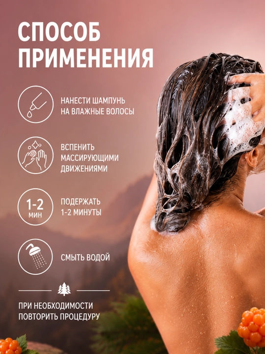 Шампунь для волос Natura Siberica, для окрашенных, сухих и поврежденных волос, 400 мл