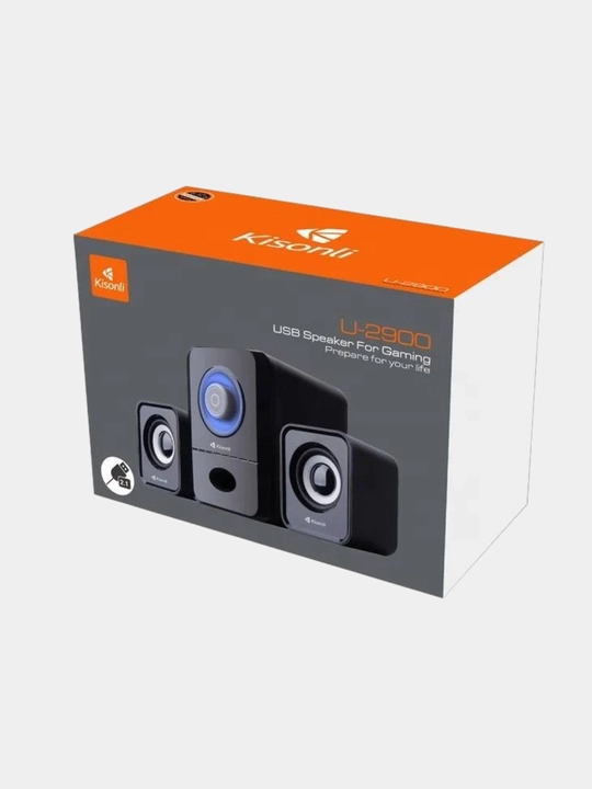 Колонка Kisonli U2900BT 2.1-канальная мультимедийная акустическая система с Bluetooth