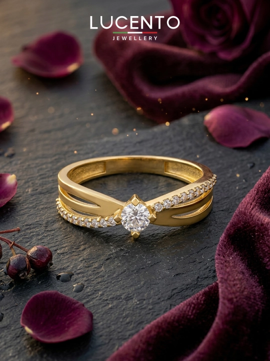 Lucento Jewellery 585 probali oltin uzugi