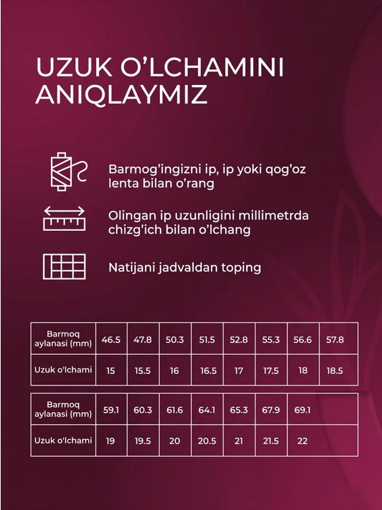 Lucento Jewellery 585 probali oltin uzugi