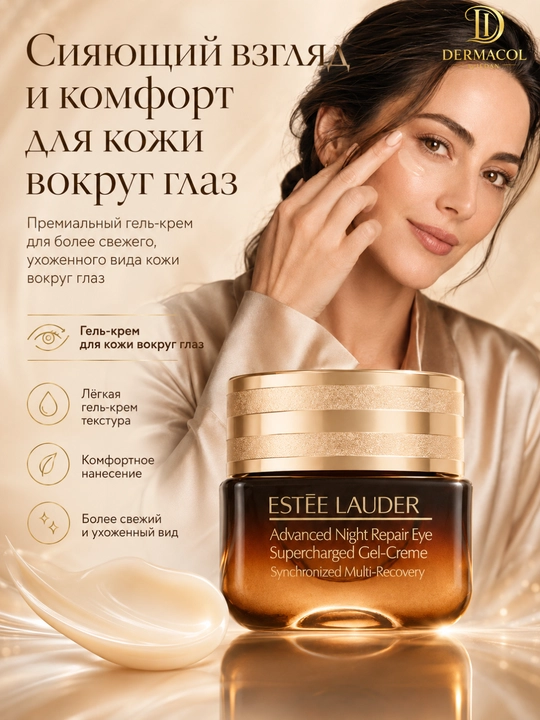 Крем-гель для кожи вокруг глаз Estée Lauder Advanced Night Repair Eye, 15 мл - 