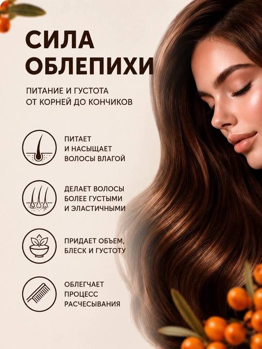 Бальзам для волос Natura Siberica, для окрашенных, сухих и поврежденных волос, 400 мл