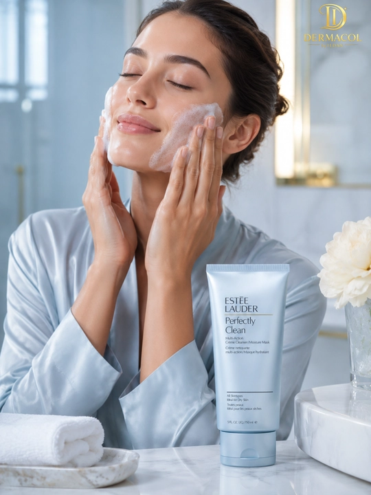 Маска-крем для лица Estée Lauder Perfectly Clean Creme Cleanser Moisture Mask, 150 мл 