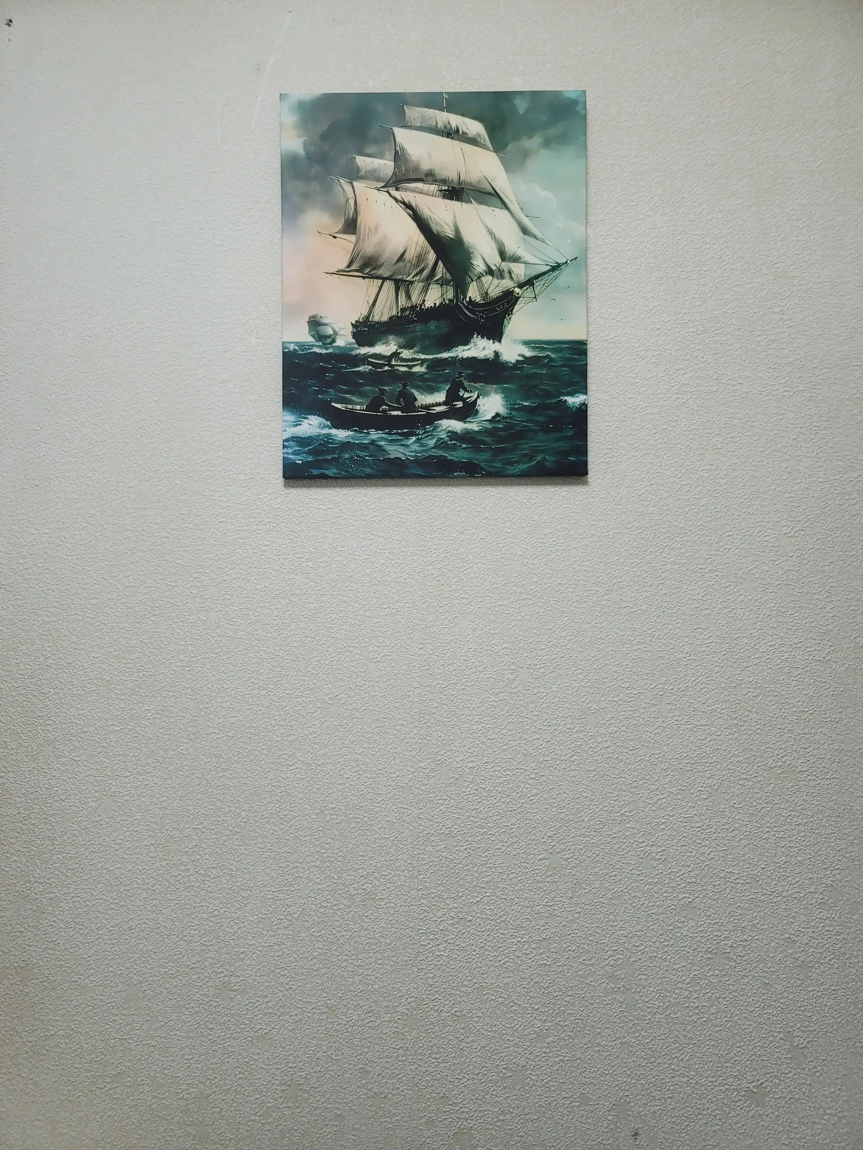 ARTERY devoridagi interyer rasmi, kanvasga bosma, ramka ostidagi poster