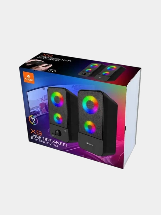 Kolonka Kisonli X9 RGB Stereo Karnay 6 watt