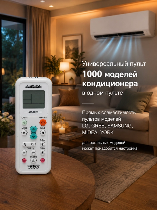 Универсальный кондиционер пульт управления - 